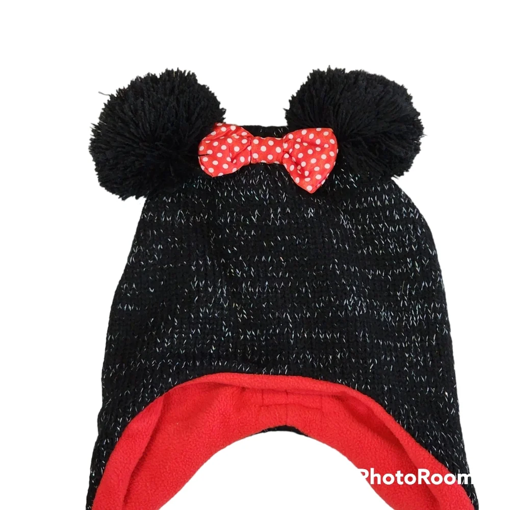 Girls Minnie Mouse hat size 4-16